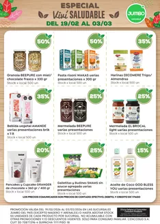 Catálogo Jumbo en Berazategui | Especial Viví Saludable | Jumbo | 2026-02-19T00:00:00.000Z - 2026-03-03T00:00:00.000Z