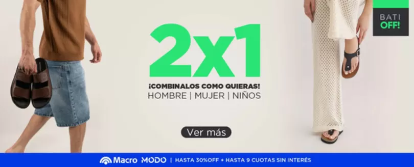 Catálogo Batistella en Tristán Suárez | Promoción! 2x1 | 2026-02-20T00:00:00.000Z - 2026-03-05T00:00:00.000Z