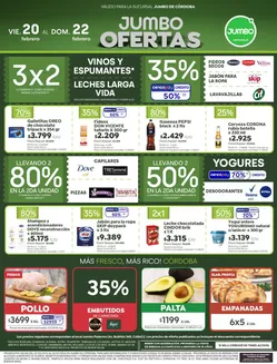 Catálogo Jumbo | Ofertas | Córdoba | 2026-02-20T00:00:00.000Z - 2026-02-22T00:00:00.000Z