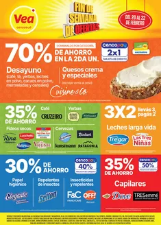 Catálogo Supermercados Vea en Monte Grande (Buenos Aires) | Ofertas fin de semana Patagonia | 2026-02-20T00:00:00.000Z - 2026-02-22T00:00:00.000Z