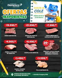 Catálogo Supermercados Damesco en Olavarría | OFERTAS MAYORISTA 20 al 23 02 | 2026-02-20T00:00:00.000Z - 2026-02-23T00:00:00.000Z