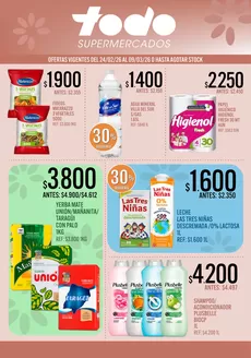 Catálogo Supermercados Todo en San Martín | FOLDER TODO 437 | 2026-02-24T00:00:00.000Z - 2026-03-09T00:00:00.000Z