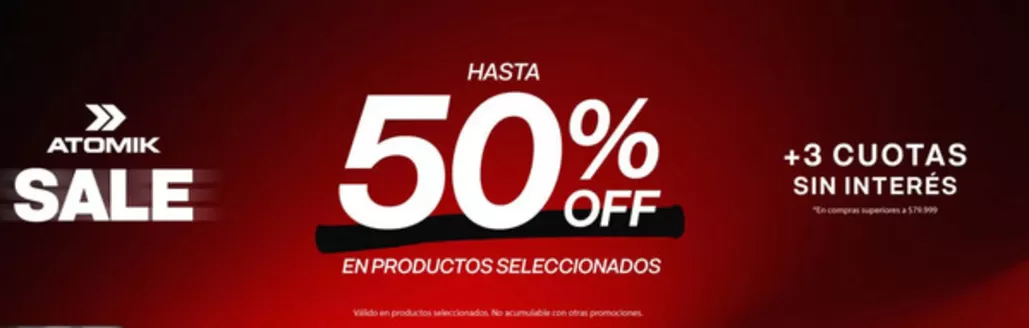 Catálogo Atomik en Capitán Bermúdez | Hasta 50% off | 2026-02-26T00:00:00.000Z - 2026-03-10T00:00:00.000Z
