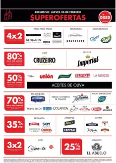 Catálogo Disco en Capitán Bermúdez | JUEVES 26 OFERTAS | 2026-02-26T00:00:00.000Z - 2026-02-26T00:00:00.000Z