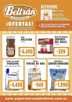 Catálogo Beltrán Supermercados en Capitán Bermúdez | Ofertas Beltrán Supermercados | 2026-02-26T00:00:00.000Z - 2026-03-10T00:00:00.000Z