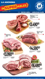 Catálogo La Anonima en Rafaela | Frescos | 2026-02-26T00:00:00.000Z - 2026-04-03T00:00:00.000Z