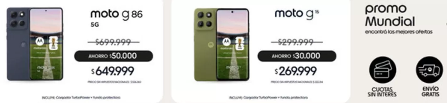 Catálogo Motorola | Promocion! | 2026-03-06T00:00:00.000Z - 2026-03-31T00:00:00.000Z
