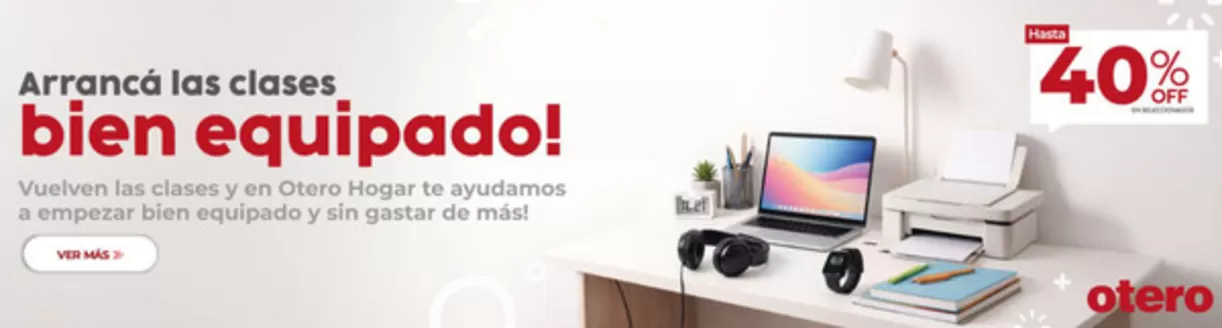 Catálogo Otero | Hasta 40% off | 2026-03-06T00:00:00.000Z - 2026-03-31T00:00:00.000Z