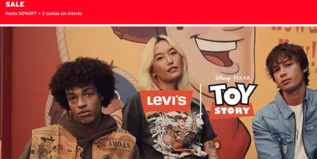 Catálogo Levi's | Sale! Hasta 50% off | 2026-03-09T00:00:00.000Z - 2026-03-22T00:00:00.000Z