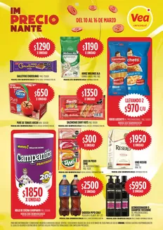Catálogo Supermercados Vea en Comodoro Rivadavia | Oferta imPRECIOnante Córdoba | 2026-03-10T00:00:00.000Z - 2026-03-16T00:00:00.000Z