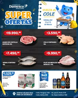 Catálogo Supermercados Damesco en Rawson (Chubut) | Ofertas minoristas 12 al 15 03 | 2026-03-12T00:00:00.000Z - 2026-03-15T00:00:00.000Z