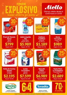 Catálogo Supermercados Aiello en Rawson (Chubut) | Ofertas Supermercados Aiello | 2026-03-13T00:00:00.000Z - 2026-03-15T00:00:00.000Z
