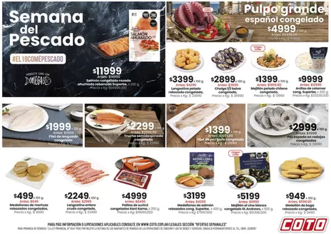 Catálogo Coto en Rosario | Coto Afiche- Semana-del- Pescado- | 2026-03-17T00:00:00.000Z - 2026-03-31T00:00:00.000Z