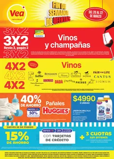 Catálogo Supermercados Vea en Santa Fe | Ofertas fds Cuyo | 2026-03-20T00:00:00.000Z - 2026-03-26T00:00:00.000Z