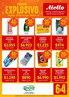 Catálogo Supermercados Aiello en Martínez | Ofertas Supermercados Aiello | 2026-03-20T00:00:00.000Z - 2026-03-22T00:00:00.000Z