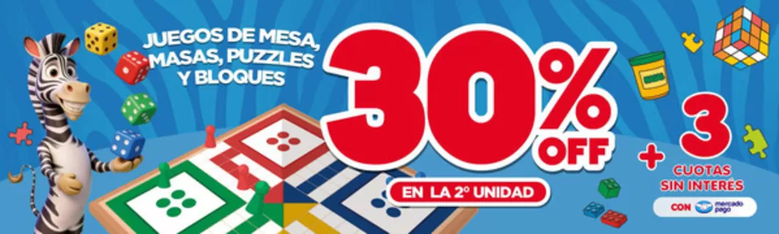 Catálogo Juguetería Cebra | Hasta 30% off | 2026-03-26T00:00:00.000Z - 2026-04-06T00:00:00.000Z