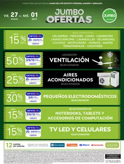 Catálogo Jumbo en Recoleta | Ofertas | Electro y Hogar | 2026-03-27T00:00:00.000Z - 2026-04-01T00:00:00.000Z