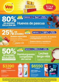 Catálogo Supermercados Vea en Recoleta | Ofertas fin de semana Chubut | 2026-03-27T00:00:00.000Z - 2026-03-29T00:00:00.000Z