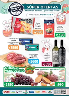 Catálogo Unico Supermercados en Don Torcuato | Ofertasunicolavalle | 2026-03-26T00:00:00.000Z - 2026-04-07T00:00:00.000Z
