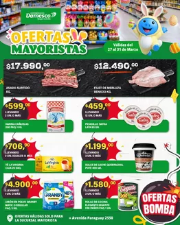 Catálogo Supermercados Damesco en Don Torcuato | Ofertas MAYORISTA 27 al 31 03 | 2026-03-27T00:00:00.000Z - 2026-03-31T00:00:00.000Z