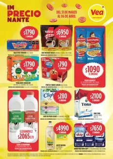 Catálogo Supermercados Vea en Rafaela | Oferta imPRECIOnante Córdoba | 2026-03-31T00:00:00.000Z - 2026-04-06T00:00:00.000Z