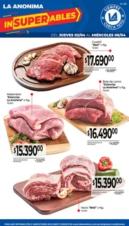 Catálogo La Anonima en Recreo (Santa Fe) | Frescos | 2026-04-02T00:00:00.000Z - 2026-04-08T00:00:00.000Z