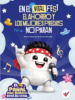 Catálogo Supermayorista Vital | Especial de pañales | | 2026-04-06T00:00:00.000Z - 2026-04-12T00:00:00.000Z