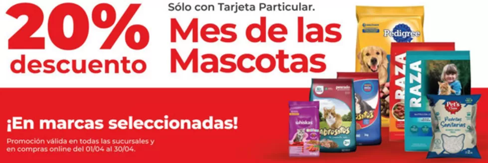Catálogo Supermercados Pingüino en San Francisco Solano | Mes de las Mascotas | 2026-04-07T00:00:00.000Z - 2026-04-30T00:00:00.000Z