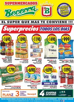 Catálogo Supermercados Becerra en Corrientes | Ofertas Supermercados Becerra | 2026-04-08T00:00:00.000Z - 2026-04-20T00:00:00.000Z
