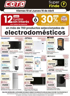 Catálogo Coto | Coto Afiche Electro Motivo | 2026-04-10T00:00:00.000Z - 2026-04-16T00:00:00.000Z