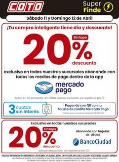 Catálogo Coto en Caseros | Coto Afiche Descuento | 2026-04-11T00:00:00.000Z - 2026-04-12T00:00:00.000Z