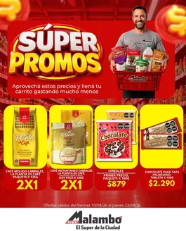 Catálogo Supermercados Malambo en Caseros | Ofertas Supermercados Malambo | 2026-04-10T00:00:00.000Z - 2026-04-23T00:00:00.000Z