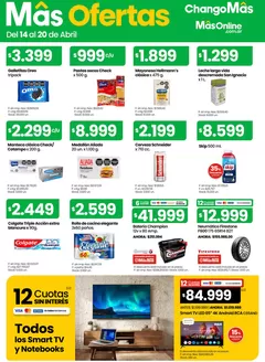 Catálogo HiperChangomas | Más ofertas | 2026-04-14T00:00:00.000Z - 2026-04-20T00:00:00.000Z