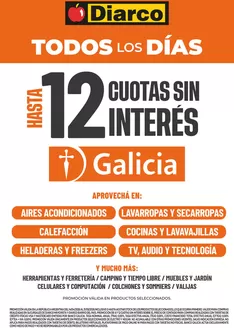 Catálogo Diarco | 12 CUOTAS GALICIA | 2026-04-14T00:00:00.000Z - 2026-04-30T00:00:00.000Z