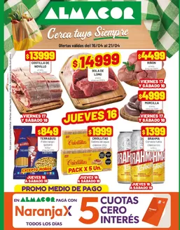 Catálogo Almacor | Ofertas Almacor | 2026-04-16T00:00:00.000Z - 2026-04-21T00:00:00.000Z