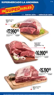 Catálogo La Anonima | Frescos | 2026-04-23T00:00:00.000Z - 2026-04-29T00:00:00.000Z