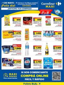 Catálogo Carrefour Maxi | Carrefour Maxi 27 Abril | 2026-04-27T00:00:00.000Z - 2026-05-01T00:00:00.000Z