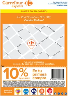 Catálogo Carrefour Express | Express Av. Raul Scalabrini Ortiz 918 CABA | 2026-04-28T00:00:00.000Z - 2026-05-28T00:00:00.000Z