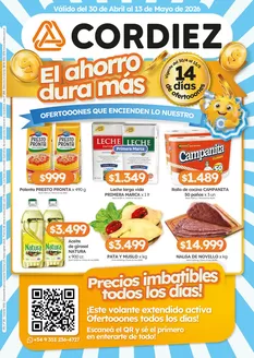 Catálogo Cordiez | Ofertas Cordiez | 2026-04-30T00:00:00.000Z - 2026-05-13T00:00:00.000Z