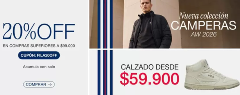 Catálogo Fila | Promociones! | 2026-04-30T00:00:00.000Z - 2026-05-10T00:00:00.000Z