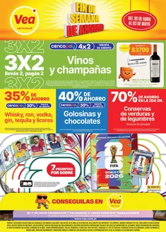 Catálogo Supermercados Vea | Ofertas fin de semana Cuyo | 2026-04-30T00:00:00.000Z - 2026-05-03T00:00:00.000Z