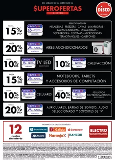 Catálogo Disco | Ofertas | Electro, T. Libre y más | 2026-05-02T00:00:00.000Z - 2026-05-06T00:00:00.000Z