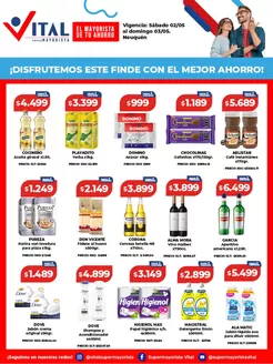 Catálogo Supermayorista Vital | Gangas y ofertas actuales | 2026-05-02T00:00:00.000Z - 2026-05-03T00:00:00.000Z