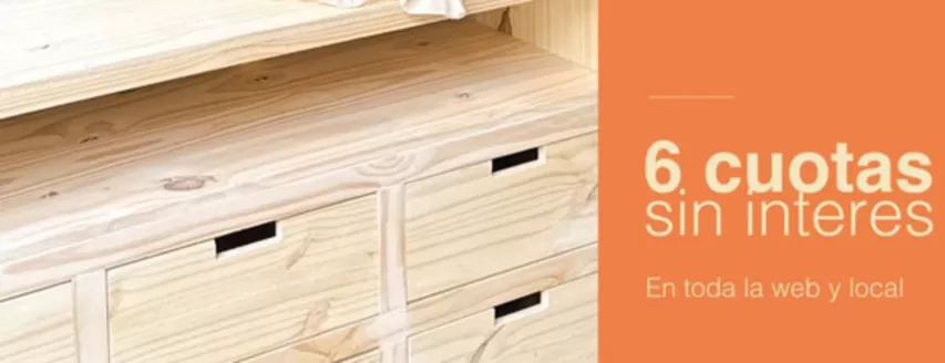 Catálogo La Tranquera Muebles | Promocion! 6 cuotas sin interes | 2026-05-04T00:00:00.000Z - 2026-05-20T00:00:00.000Z