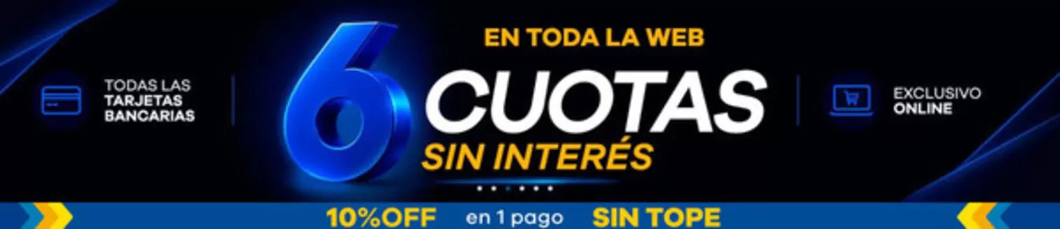 Catálogo Casa del Audio | Promocion! 6 cuotas sin interes | 2026-05-07T00:00:00.000Z - 2026-05-18T00:00:00.000Z