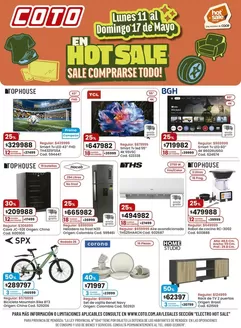Catálogo Coto | Coto Afiche Electro Hot Sale Motivo | 2026-05-11T00:00:00.000Z - 2026-05-17T00:00:00.000Z