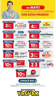Catálogo Supermercados Yaguar en Campana | Planifica tus compras con estas promos! | 2026-05-13T00:00:00.000Z - 2026-05-31T00:00:00.000Z