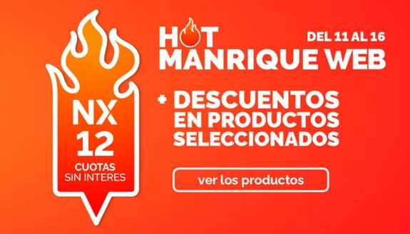 Catálogo Casa Manrique | Promocion! | 2026-05-14T00:00:00.000Z - 2026-05-16T00:00:00.000Z