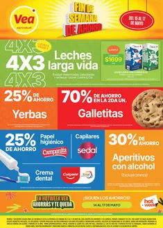Catálogo Supermercados Vea | Ofertas fin de semana | Córdoba | 2026-05-15T00:00:00.000Z - 2026-05-17T00:00:00.000Z