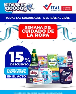 Catálogo Supermayorista Vital | ¡Ahorrá | 2026-05-18T00:00:00.000Z - 2026-05-24T00:00:00.000Z